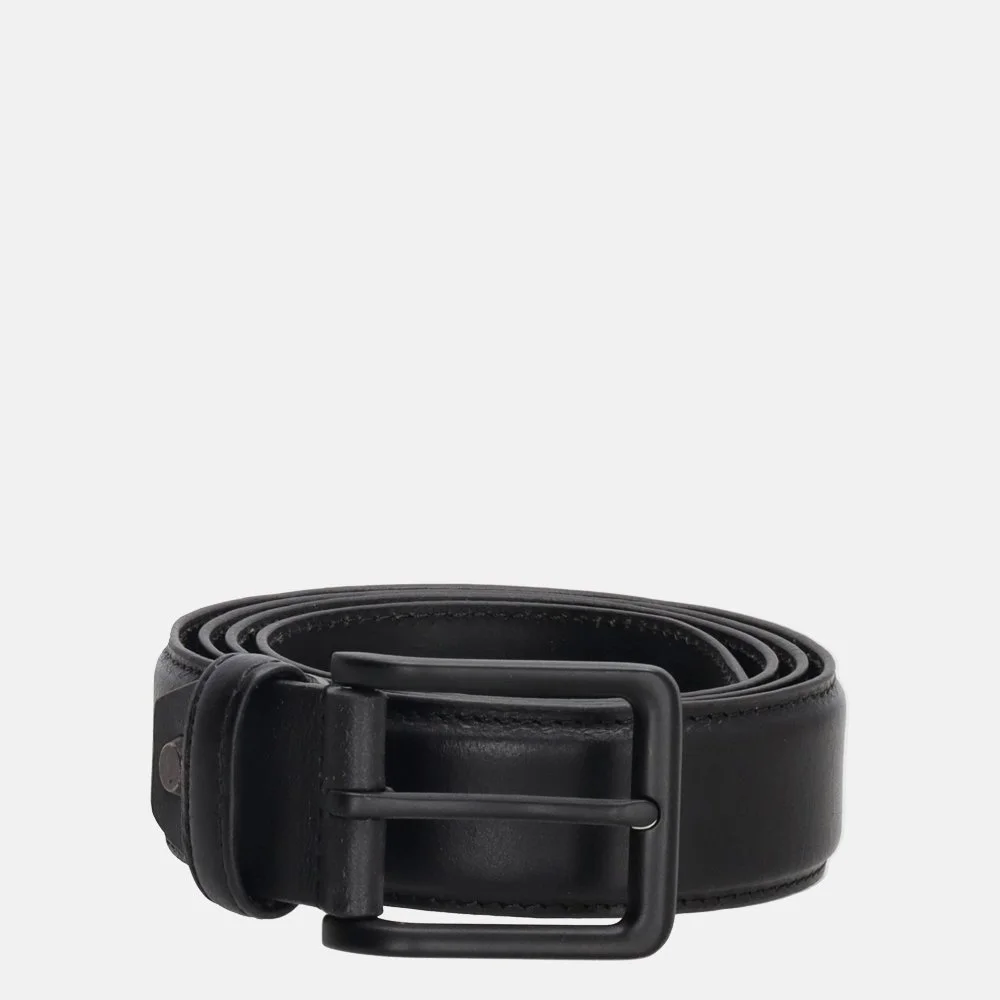 Hide & Stitches Frisco riem 3,5 cm zwart