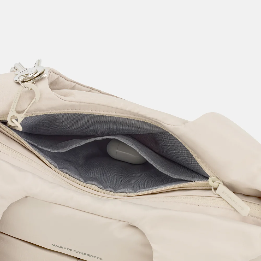 Kapten & Son Skara Cloud shopper 14 inch sandstone bij Duifhuizen