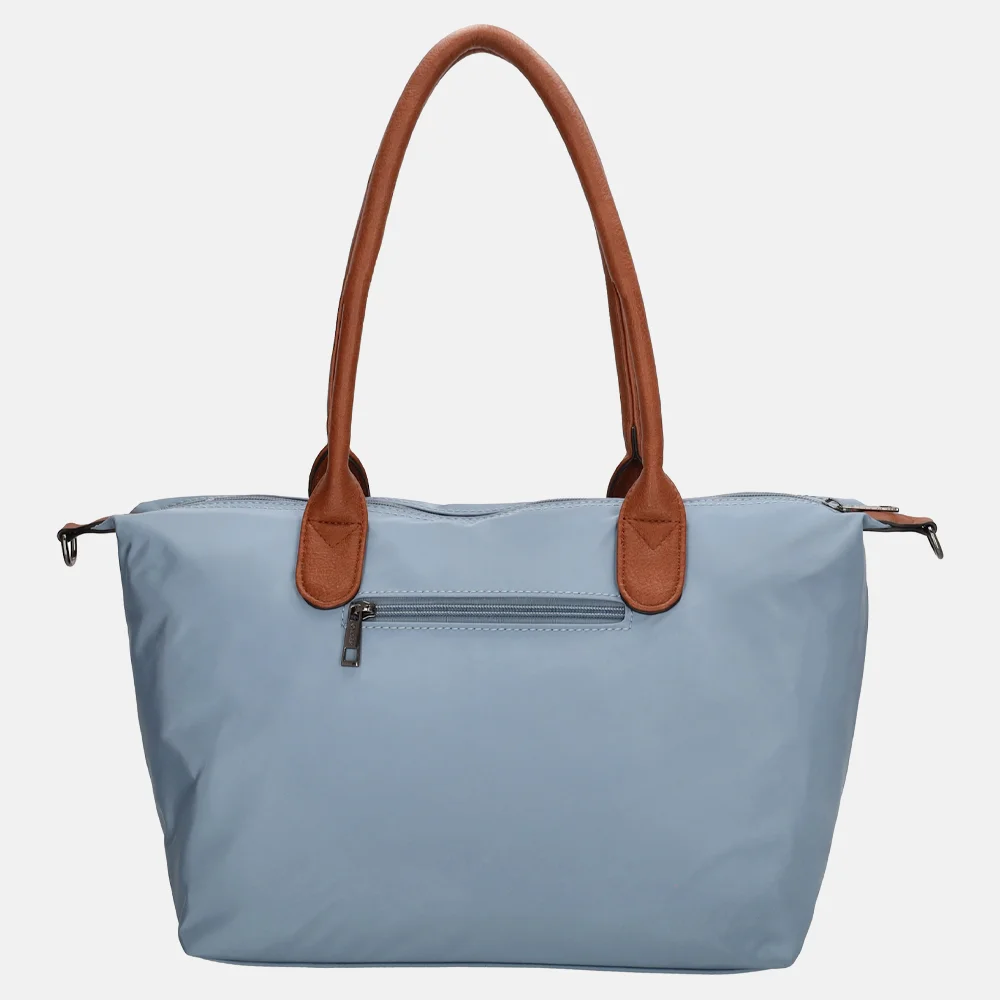 Charm London Buckingham shopper L staalblauw bij Duifhuizen