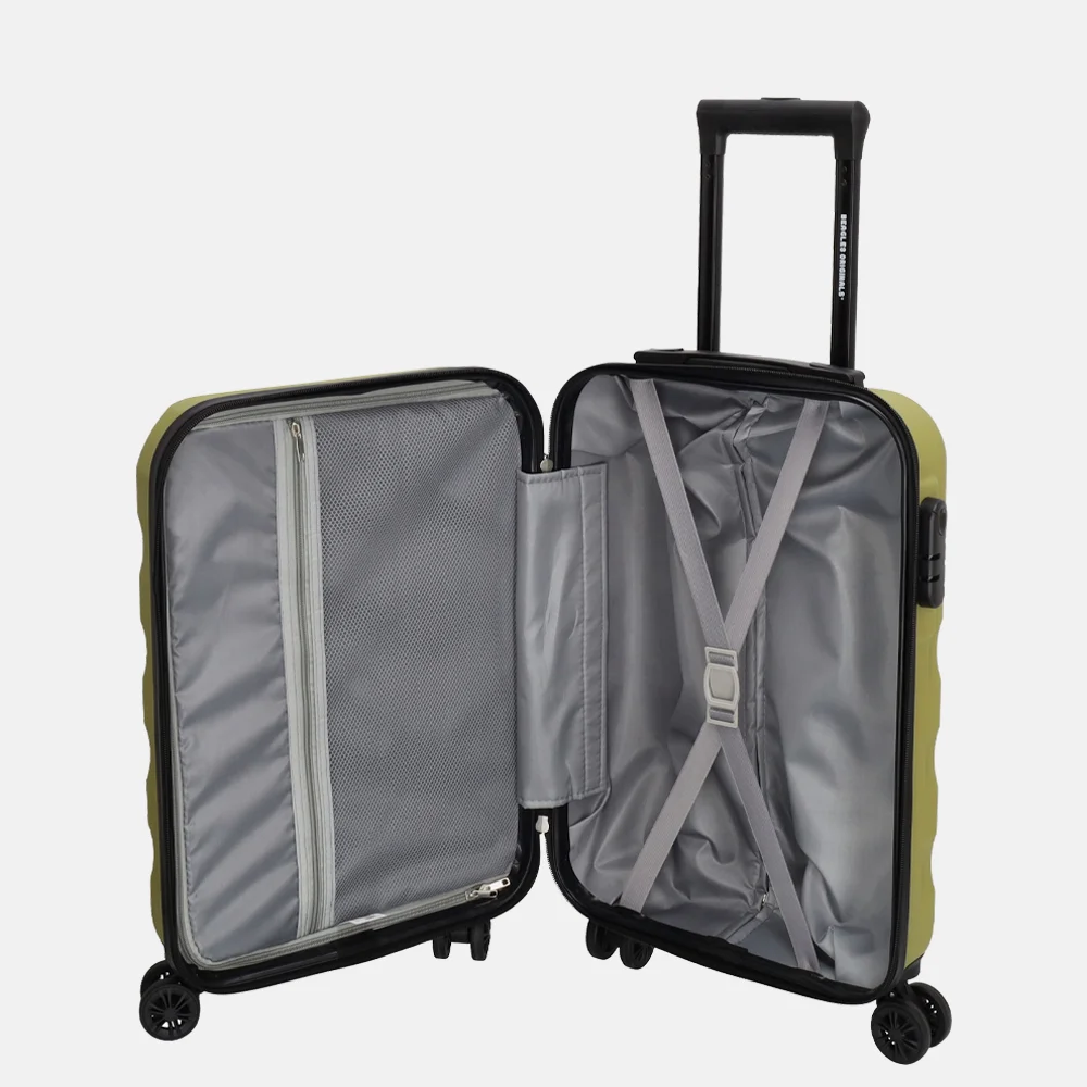 Beagles Originals Go Travel handbagage koffer 54 cm olijfgroen bij Duifhuizen