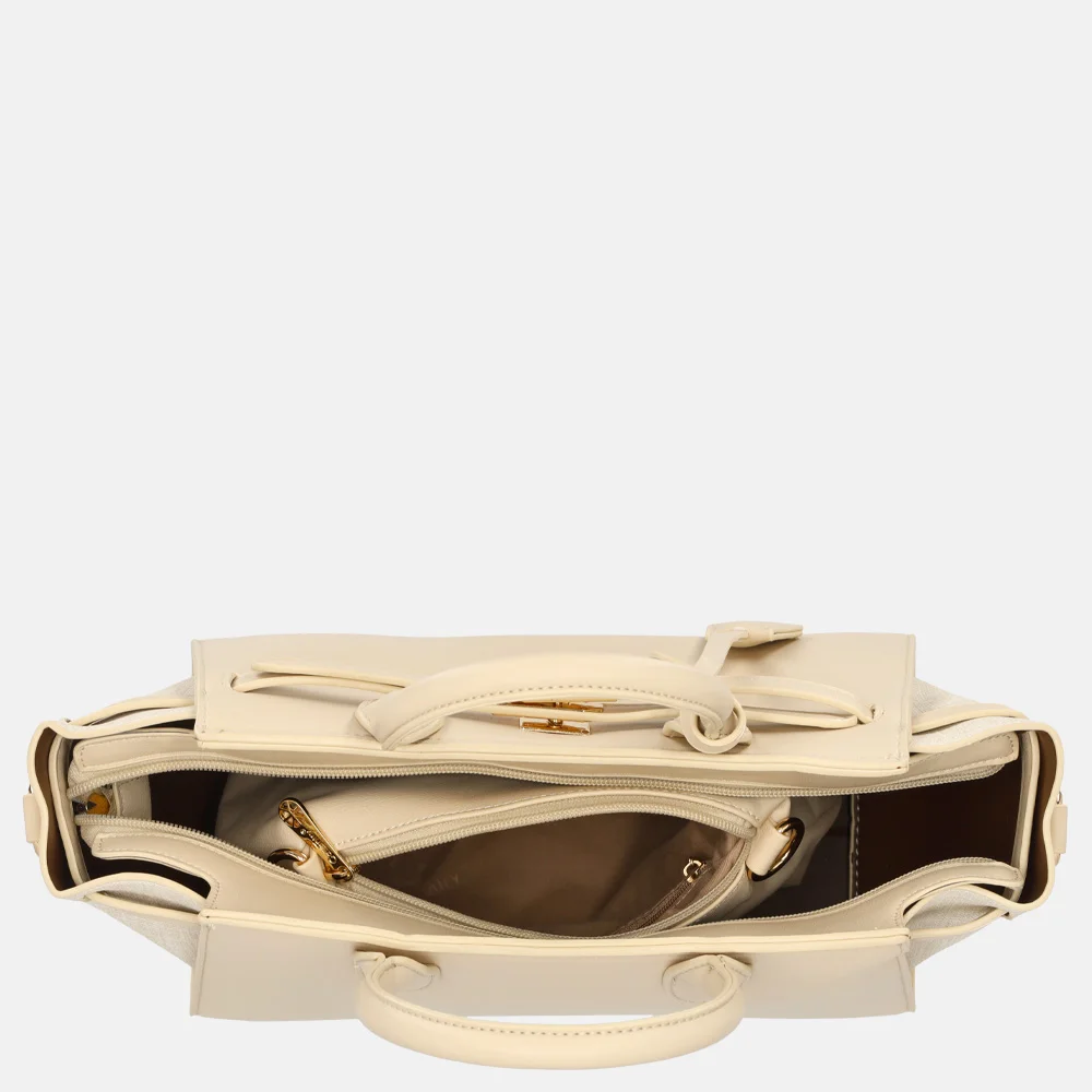 Firenze handtas M beige bij Duifhuizen