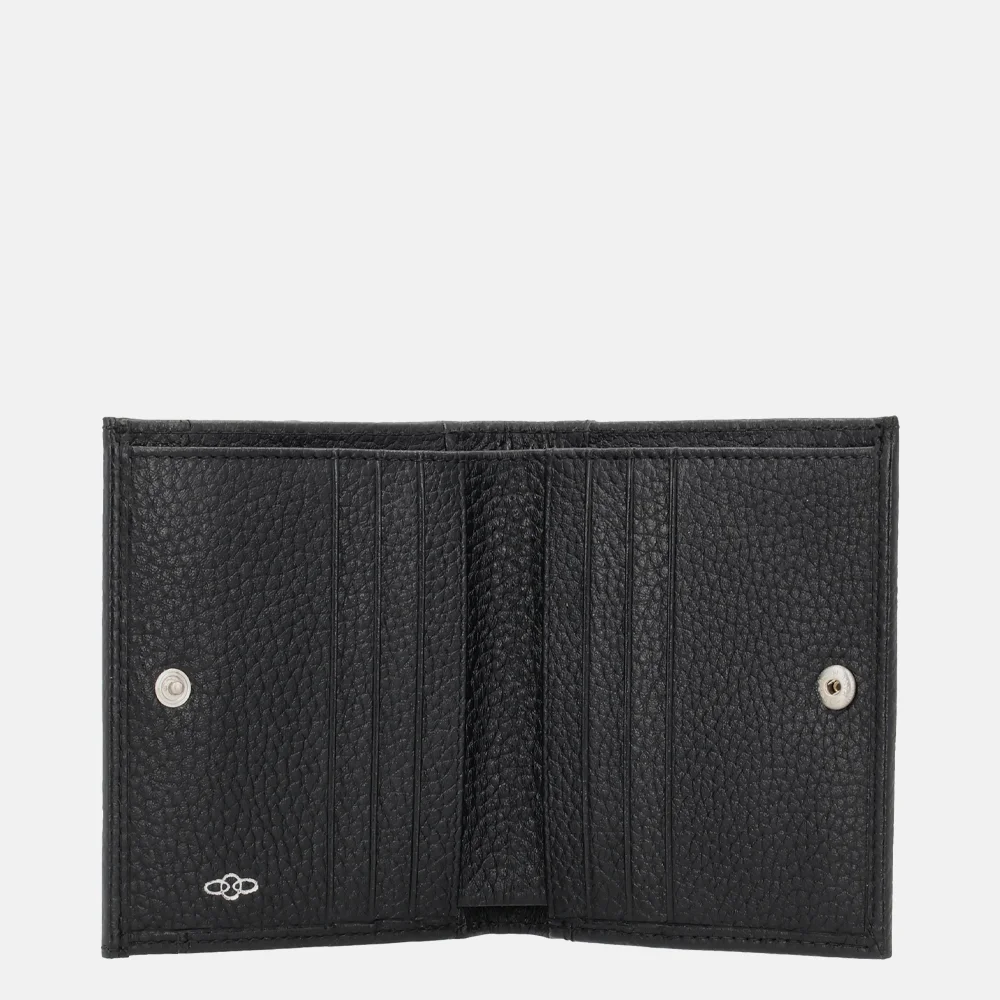 Charm London Washington portemonnee zwart bij Duifhuizen