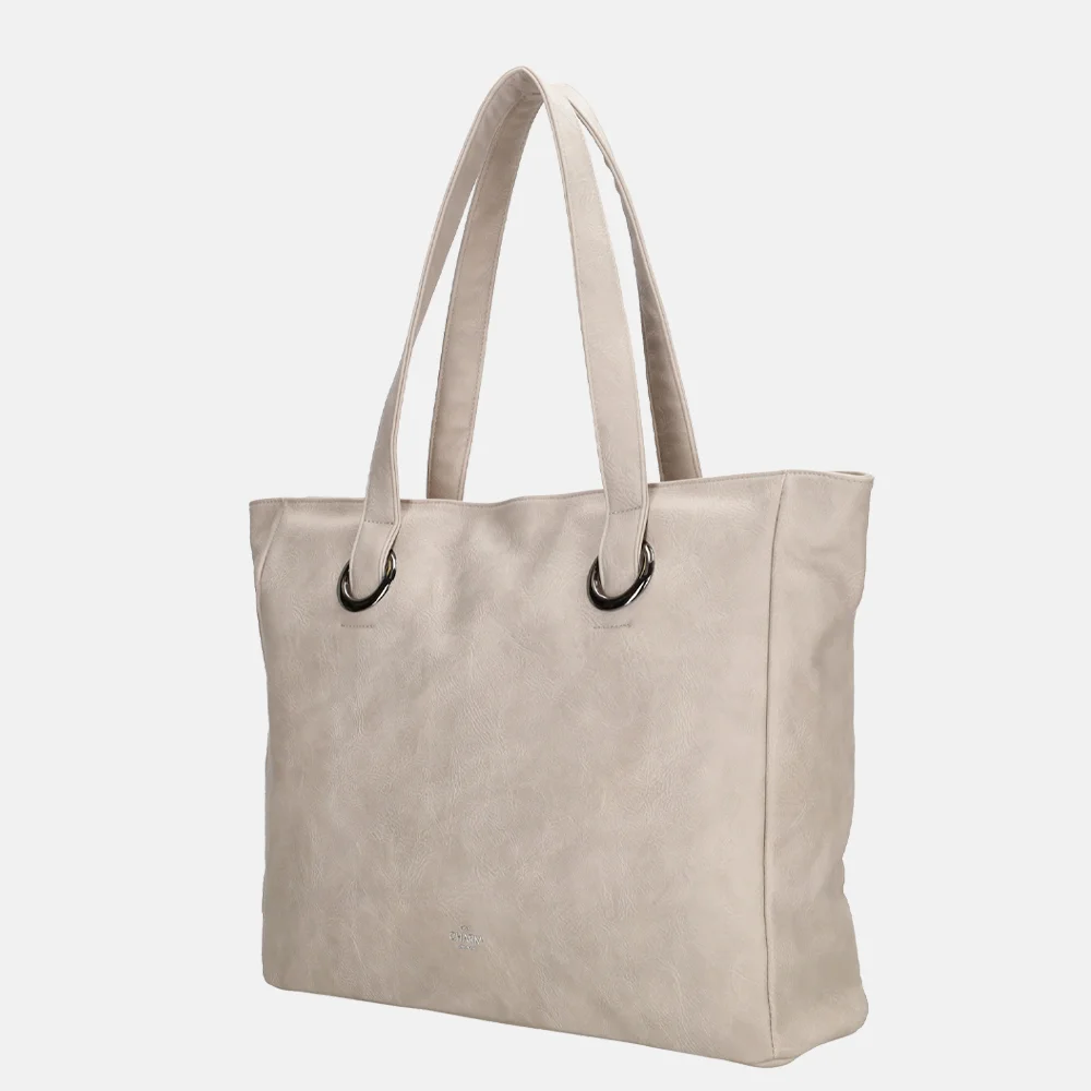 Charm London Liberty shopper 15 inch lichttaupe bij Duifhuizen