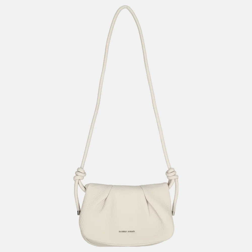 Daniele Donati crossbody tas light beige bij Duifhuizen