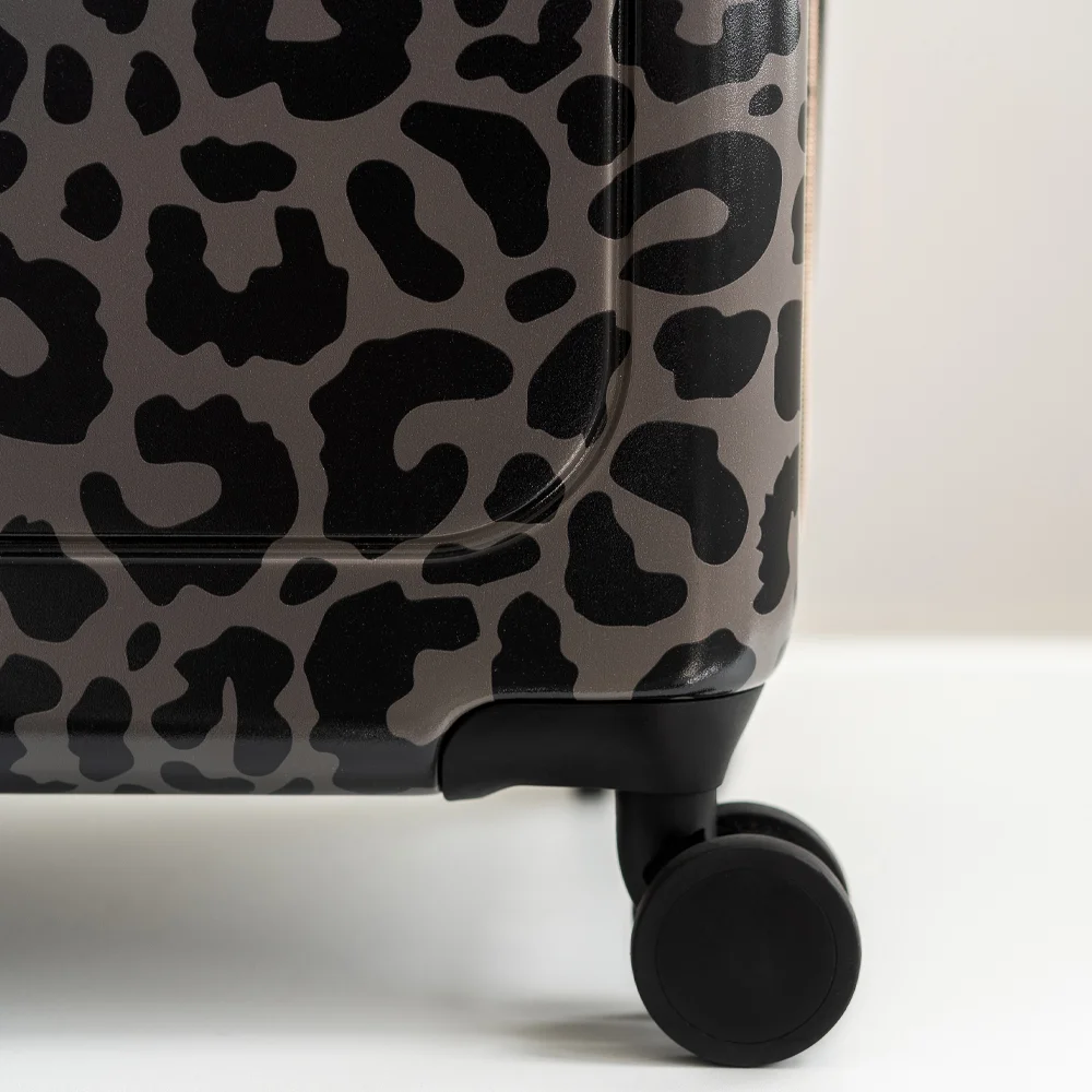 Mosz Lauren koffer 77 cm nero leo bij Duifhuizen
