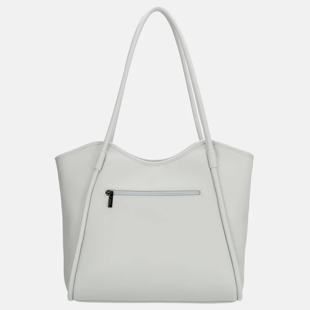 Zebra Trends Sofie shopper met laptopvak 13 inch light blue bij Duifhuizen