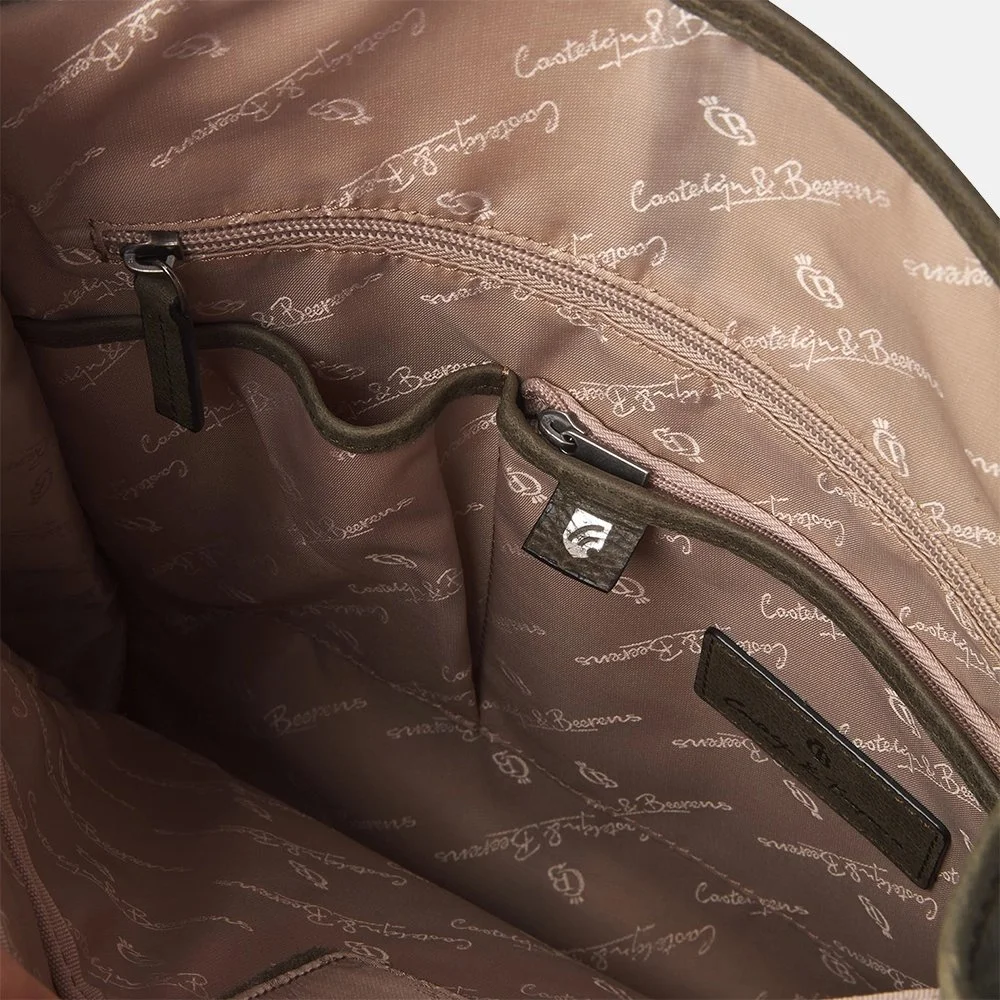 Castelijn & Beerens Carisma rugzak 15.6 inch dark military bij Duifhuizen