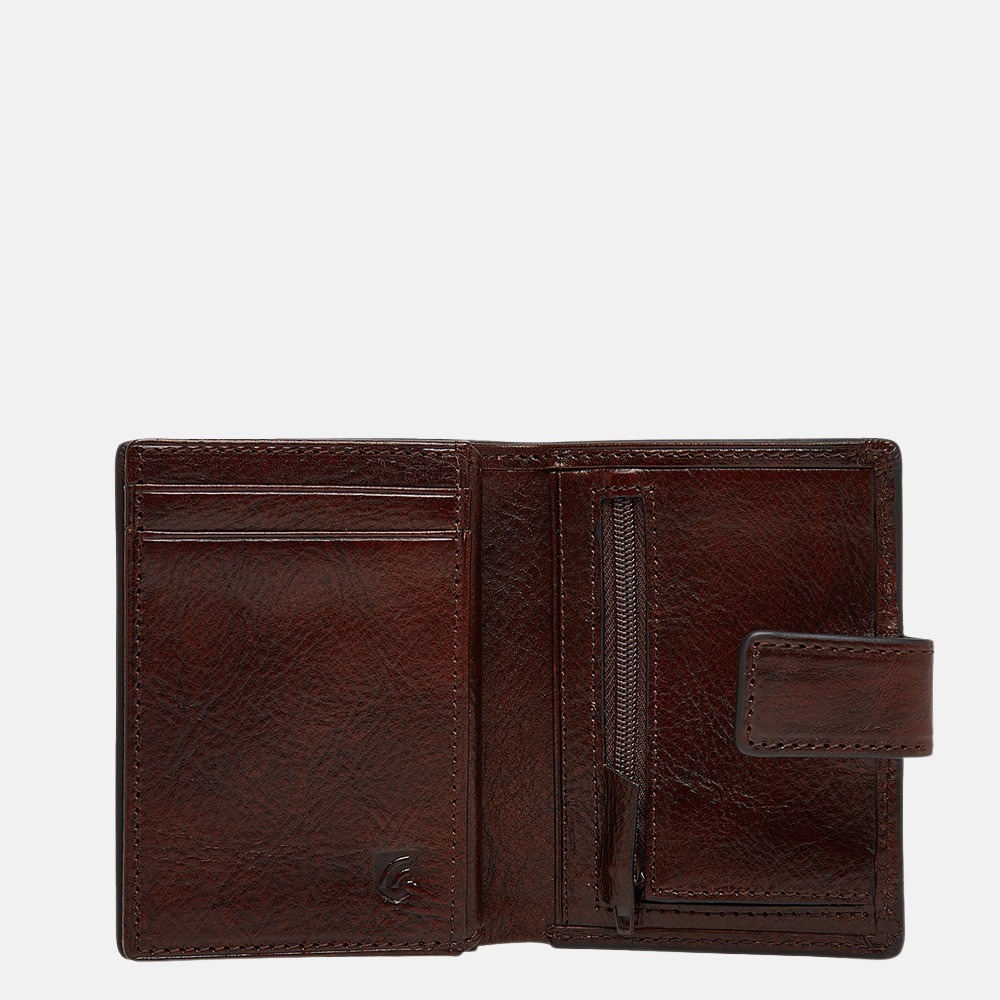 Castelijn & Beerens Rien Mini Wallet pasjeshouder cognac bij Duifhuizen