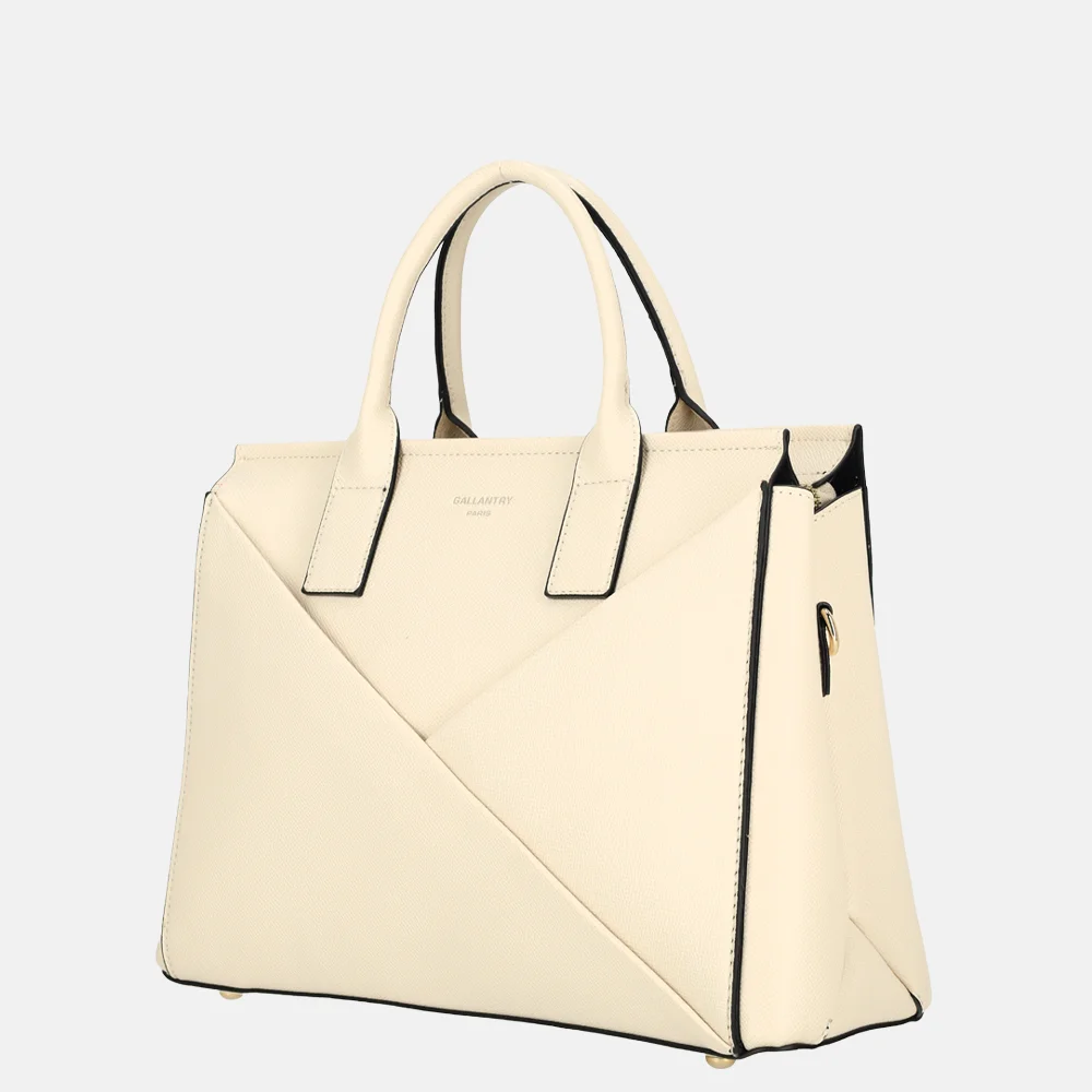 Firenze handtas voorvak beige bij Duifhuizen