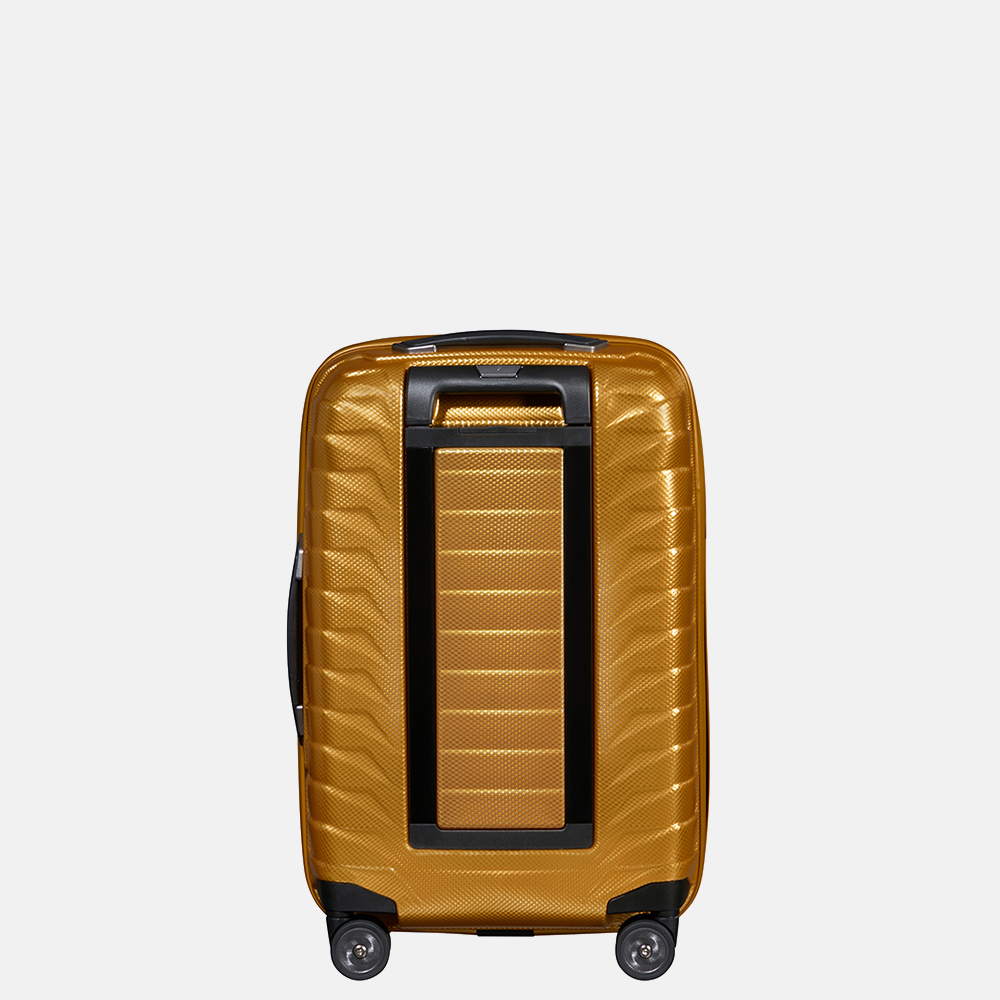 Samsonite Proxis expandable handbagage koffer 55 cm honey gold bij Duifhuizen