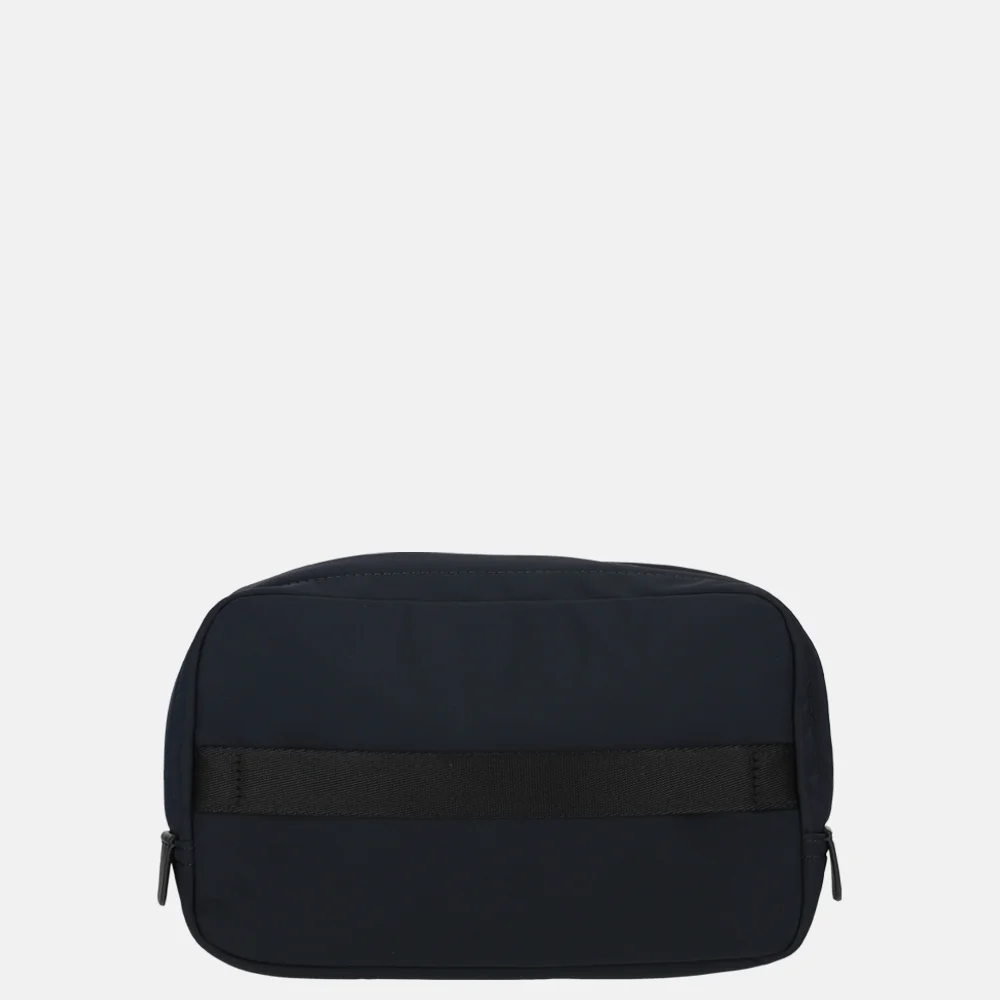 Tommy Hilfiger washbag toilettas nylon space blue bij Duifhuizen