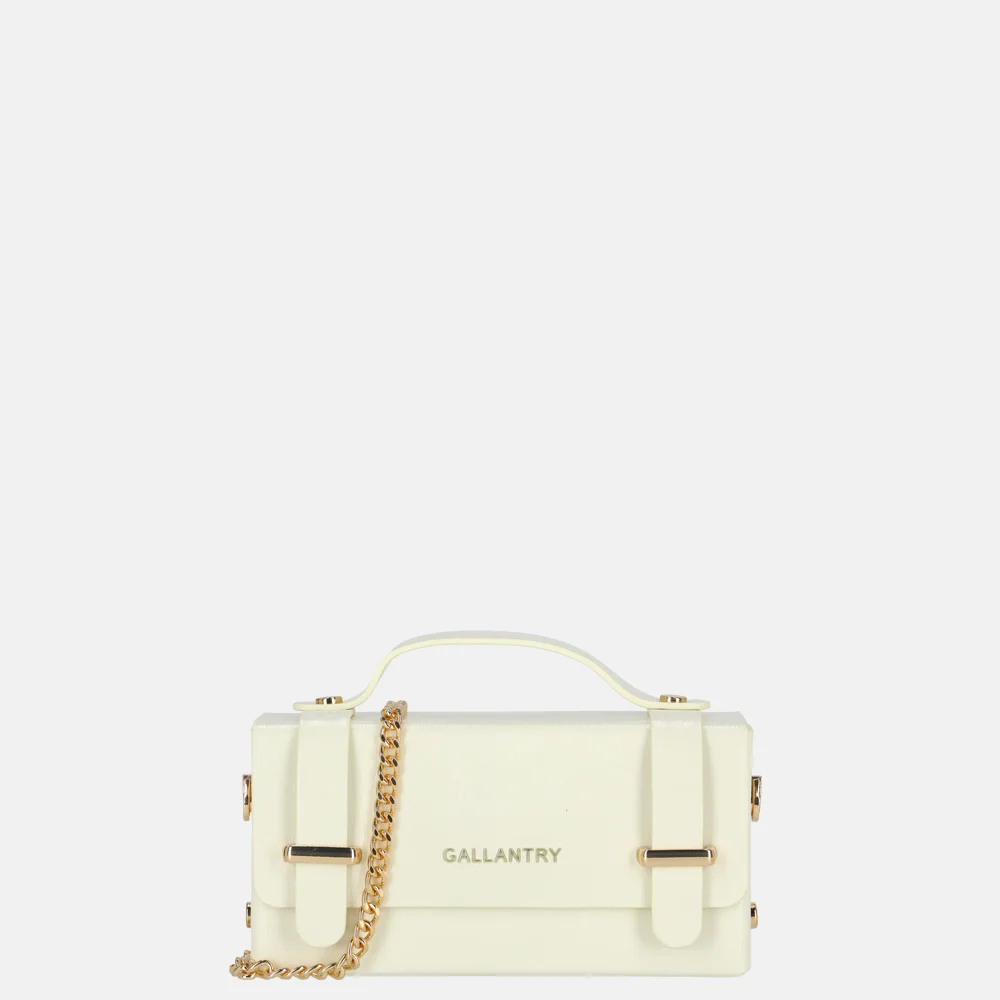 Firenze crossbody tas lak white