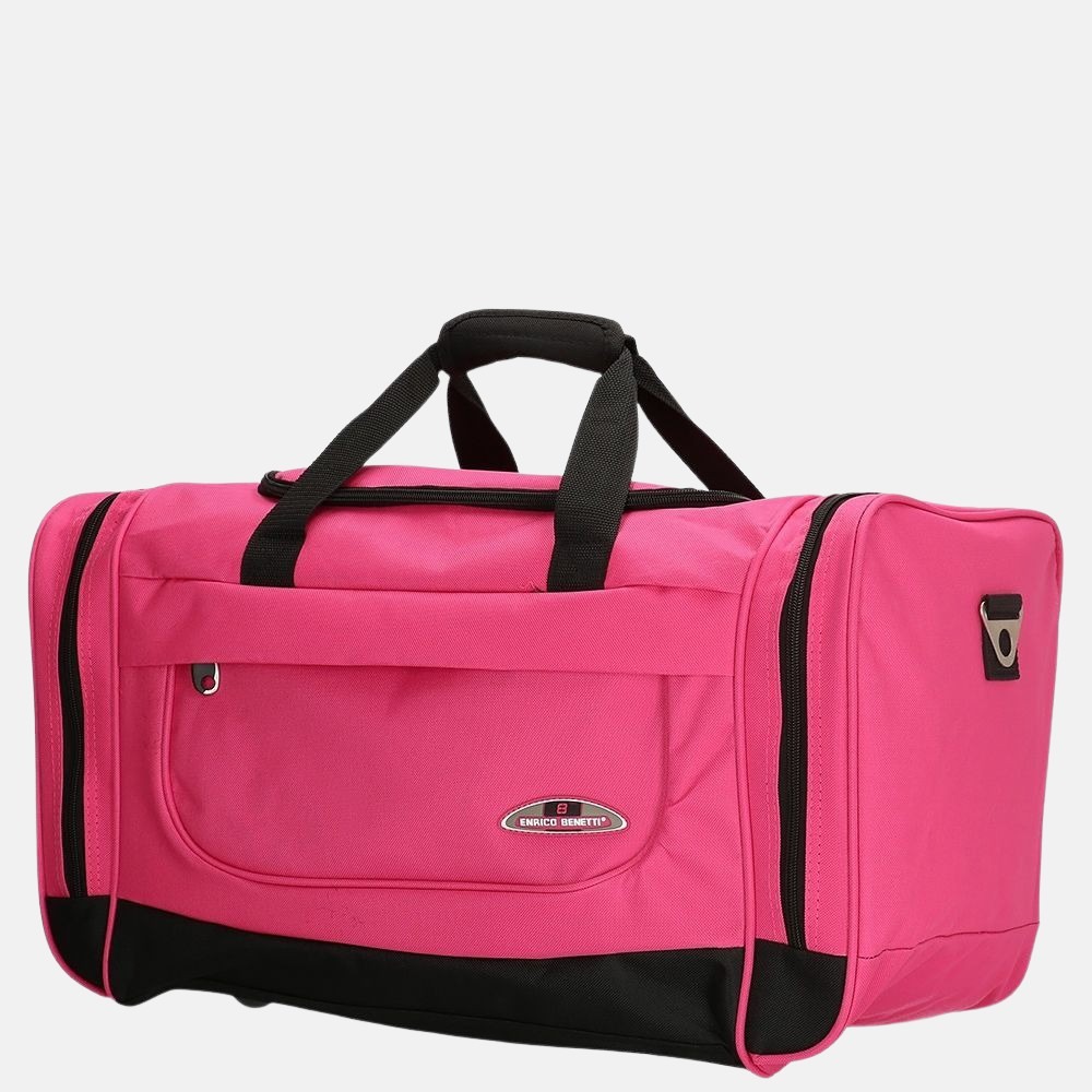 Enrico Benetti Orlando weekendtas S fuchsia bij Duifhuizen
