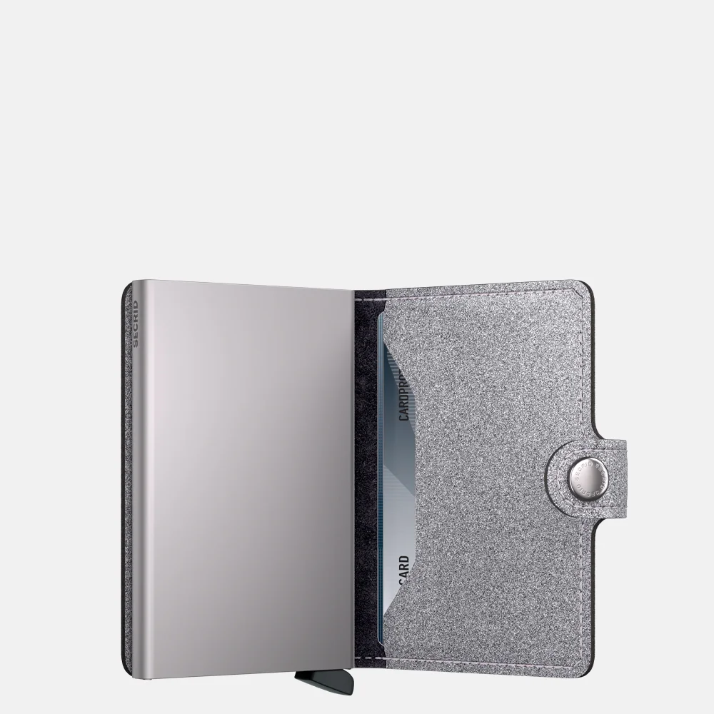 Secrid Miniwallet pasjeshouder glitter silver bij Duifhuizen