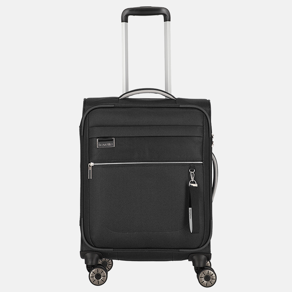 Travelite Miigo handbagage koffer 55 cm black bij Duifhuizen