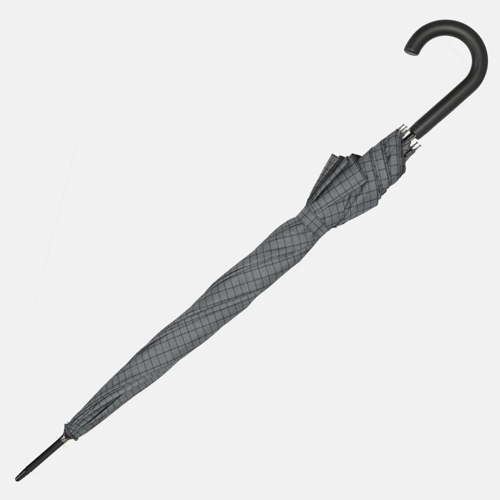 Doppler Derby automatic stokparaplu lang glen check bij Duifhuizen