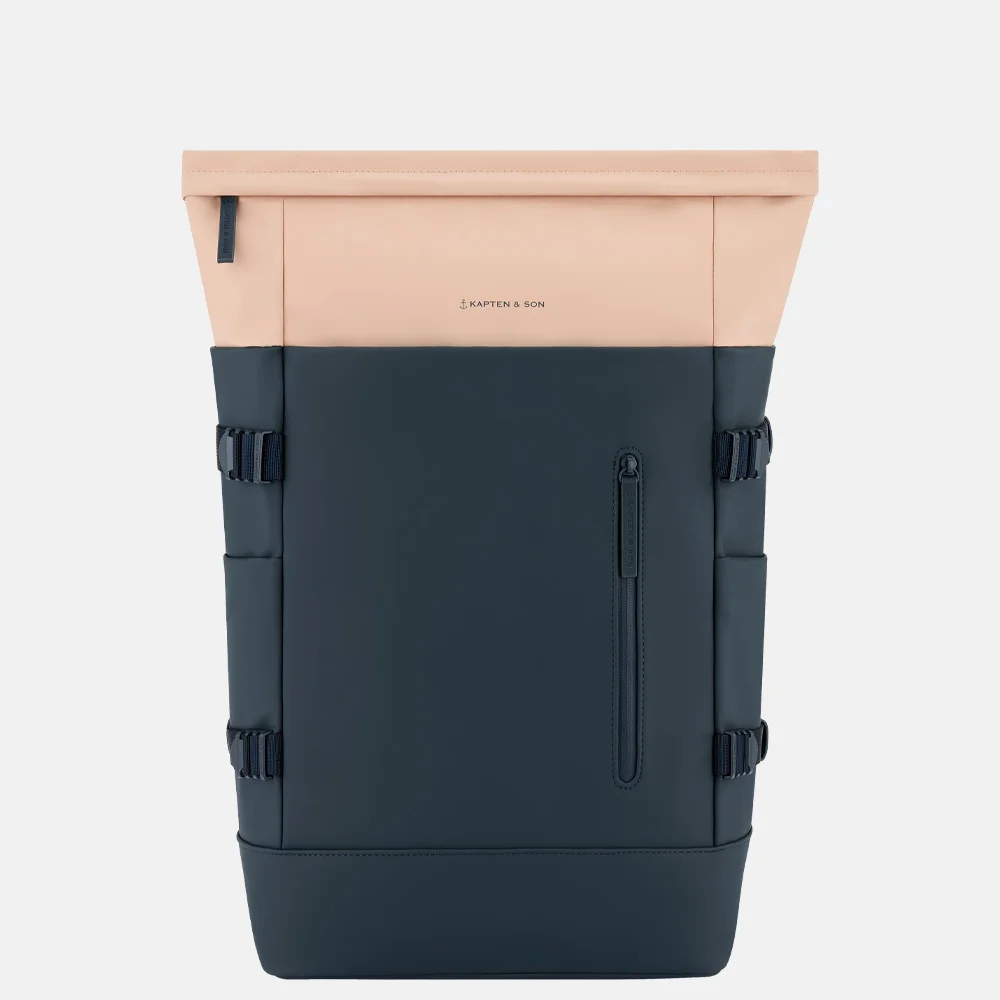 Kapten & Son Helsinki pro rugzak 15 inch navy blush