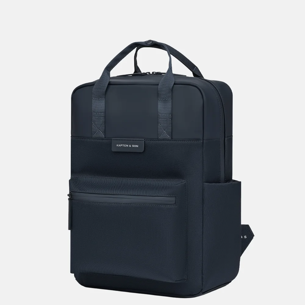 Kapten & Son Bergen Pro rugzak navy blue bij Duifhuizen