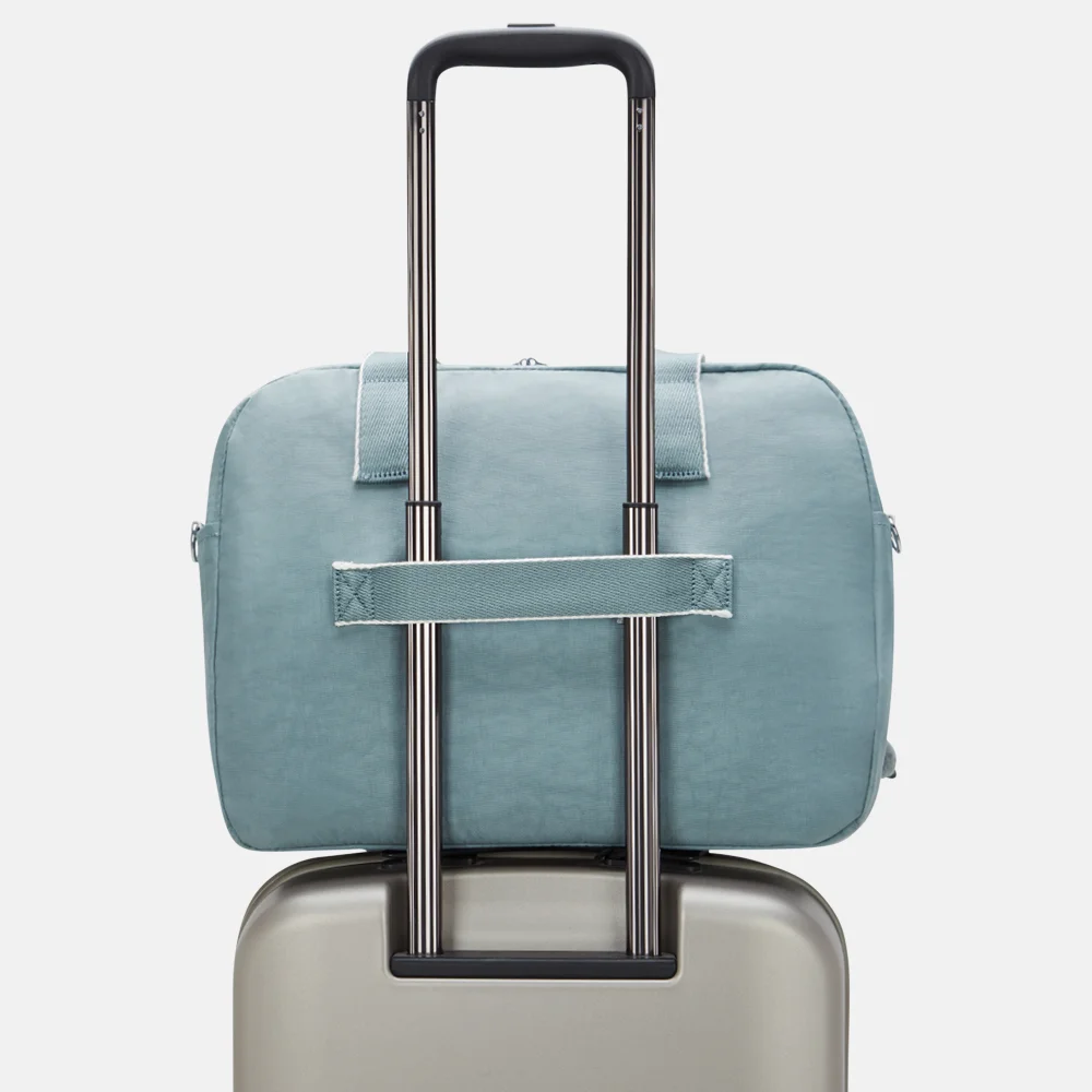 Kipling Defea weekendtas XL  relaxed grey bij Duifhuizen