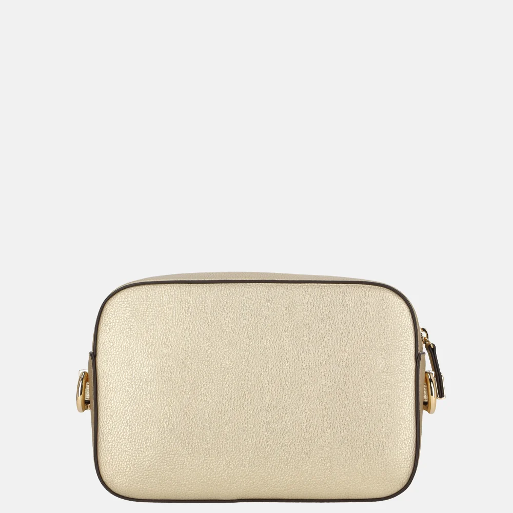 Liu Jo Manhattan camera case crossbody tas M light gold bij Duifhuizen