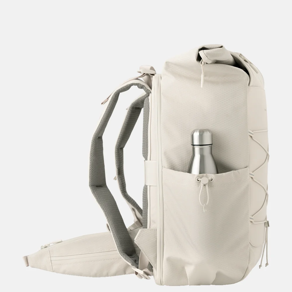 Kapten & Son Banff rugzak 16 inch sandstone bij Duifhuizen