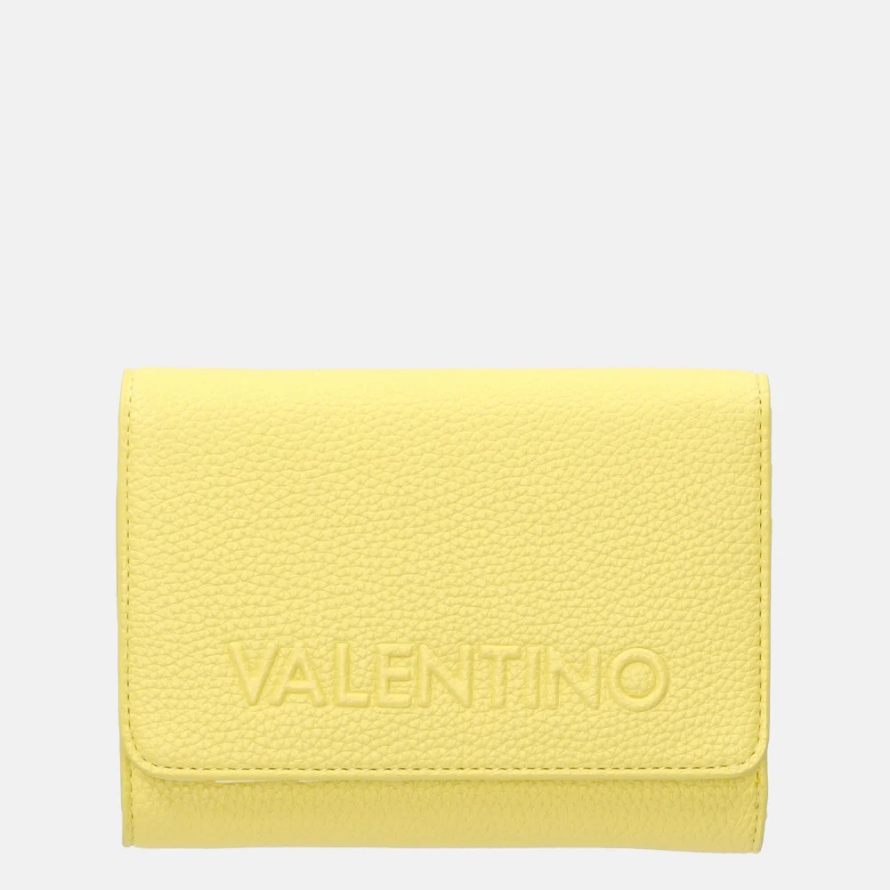 Valentino Bags Rised portemonnee giallo chiaro bij Duifhuizen