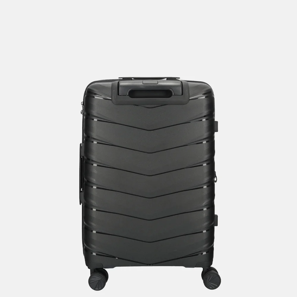 Enrico Benetti San Francisco reiskoffer 65 cm black bij Duifhuizen