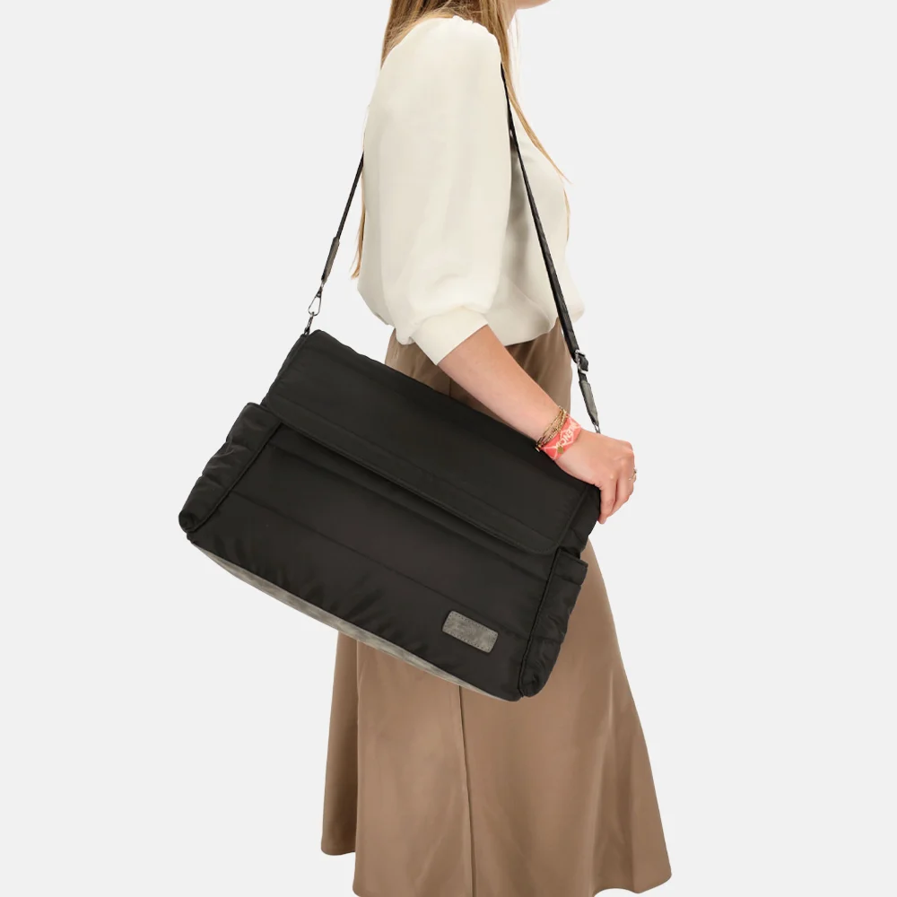 Zebra Trends Elske luiertas zwart bij Duifhuizen