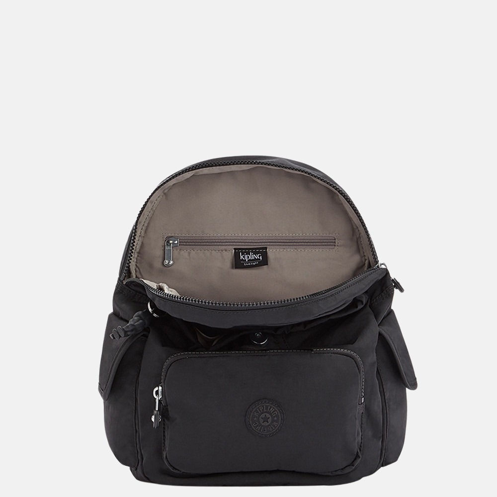 Kipling City Pack rugzak S black noir bij Duifhuizen