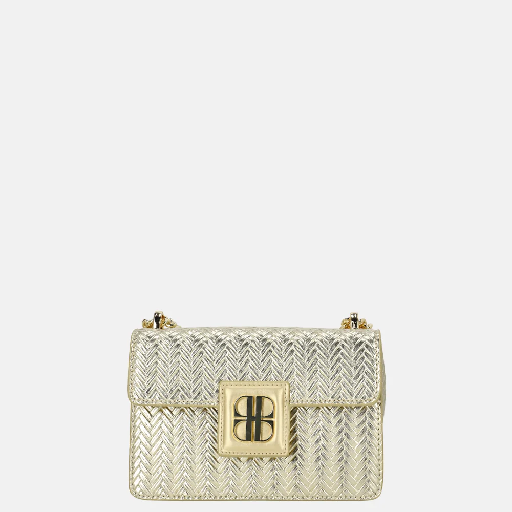 Laurent David Amy schoudertas vlecht gold bij Duifhuizen