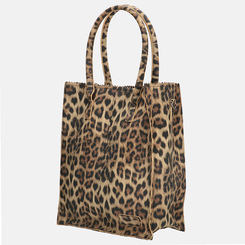 Zebra Trends Rosa shopper leopard bij Duifhuizen
