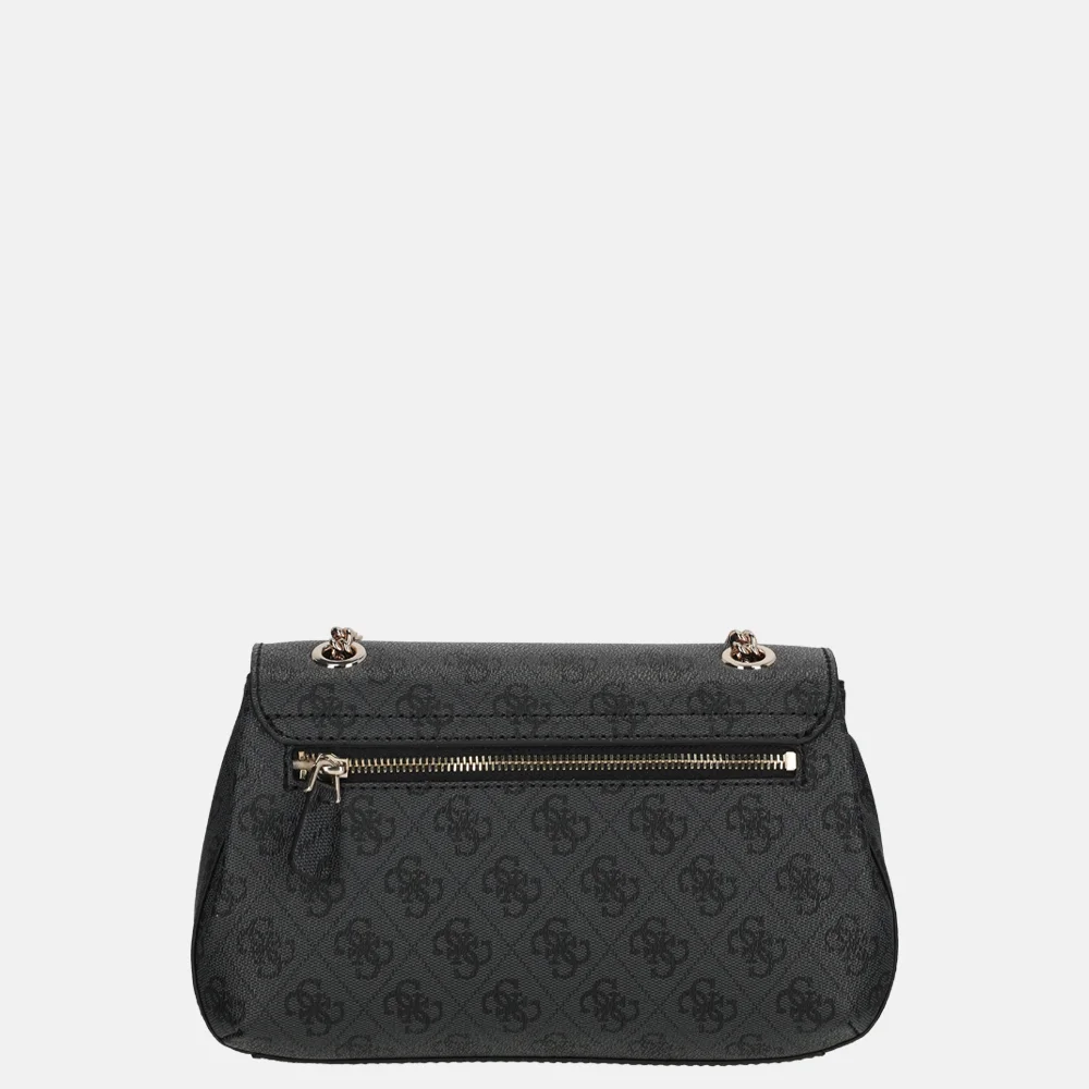 Guess Katya crossbody tas coal logo bij Duifhuizen