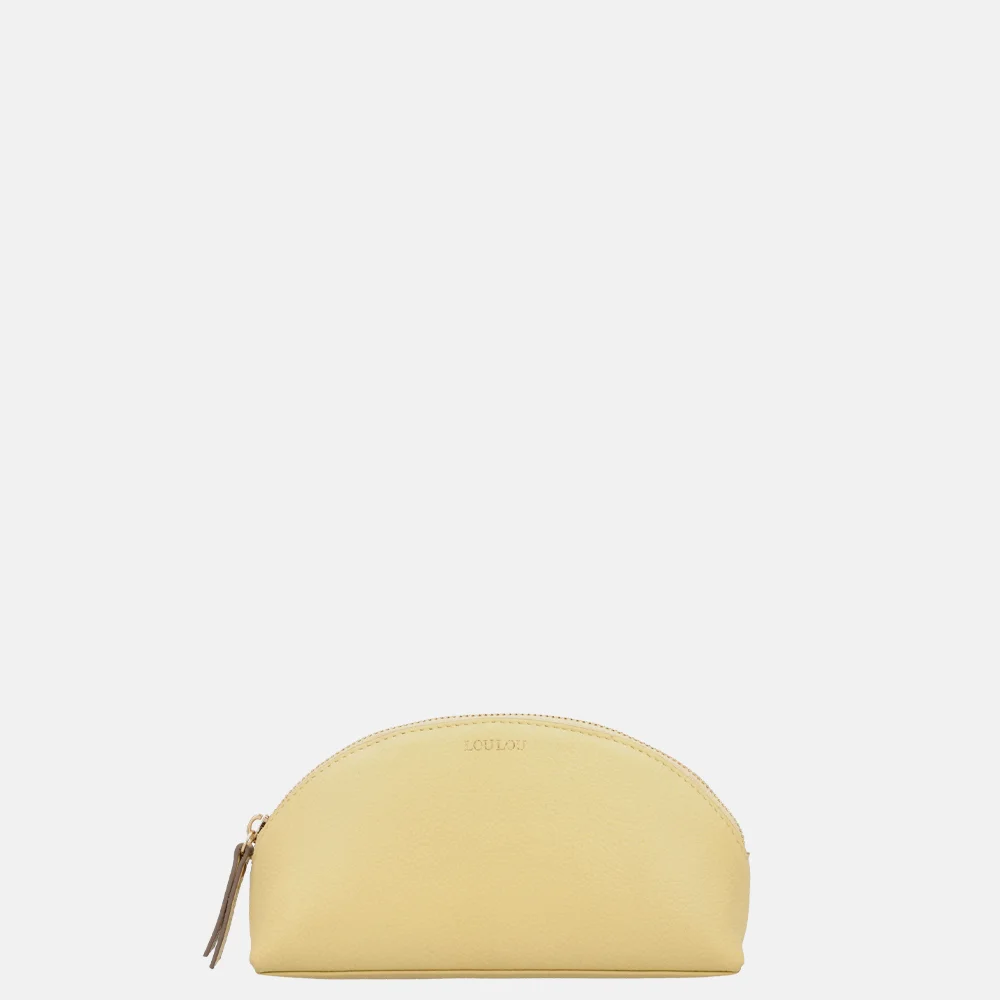 Loulou Essentiels Madame Jolie make-up tas sorbet yellow