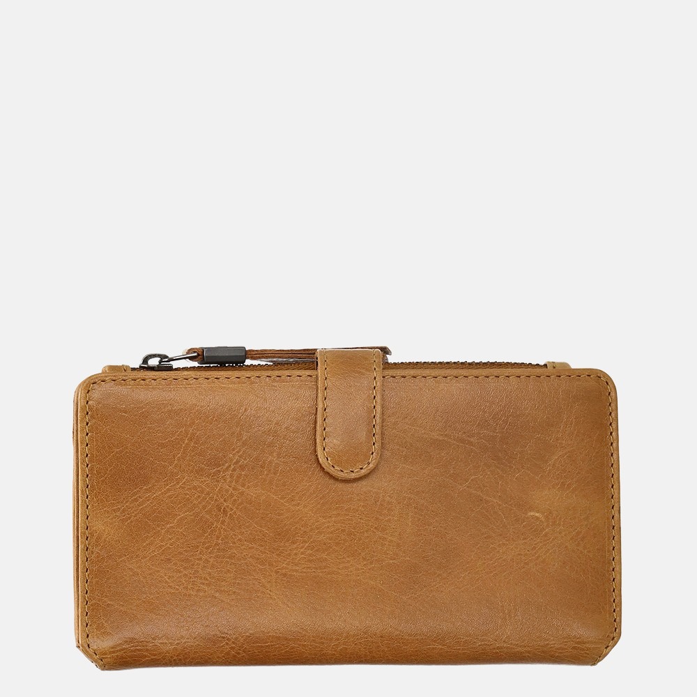 Micmacbags Porto portemonnee/telefoontasje oker bij Duifhuizen