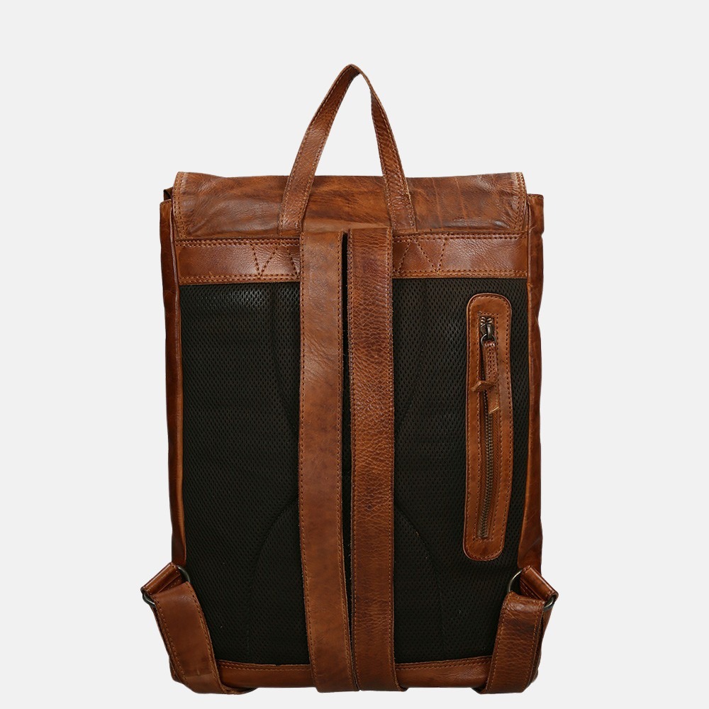Bear Design rugzak 15.6 inch cognac bij Duifhuizen