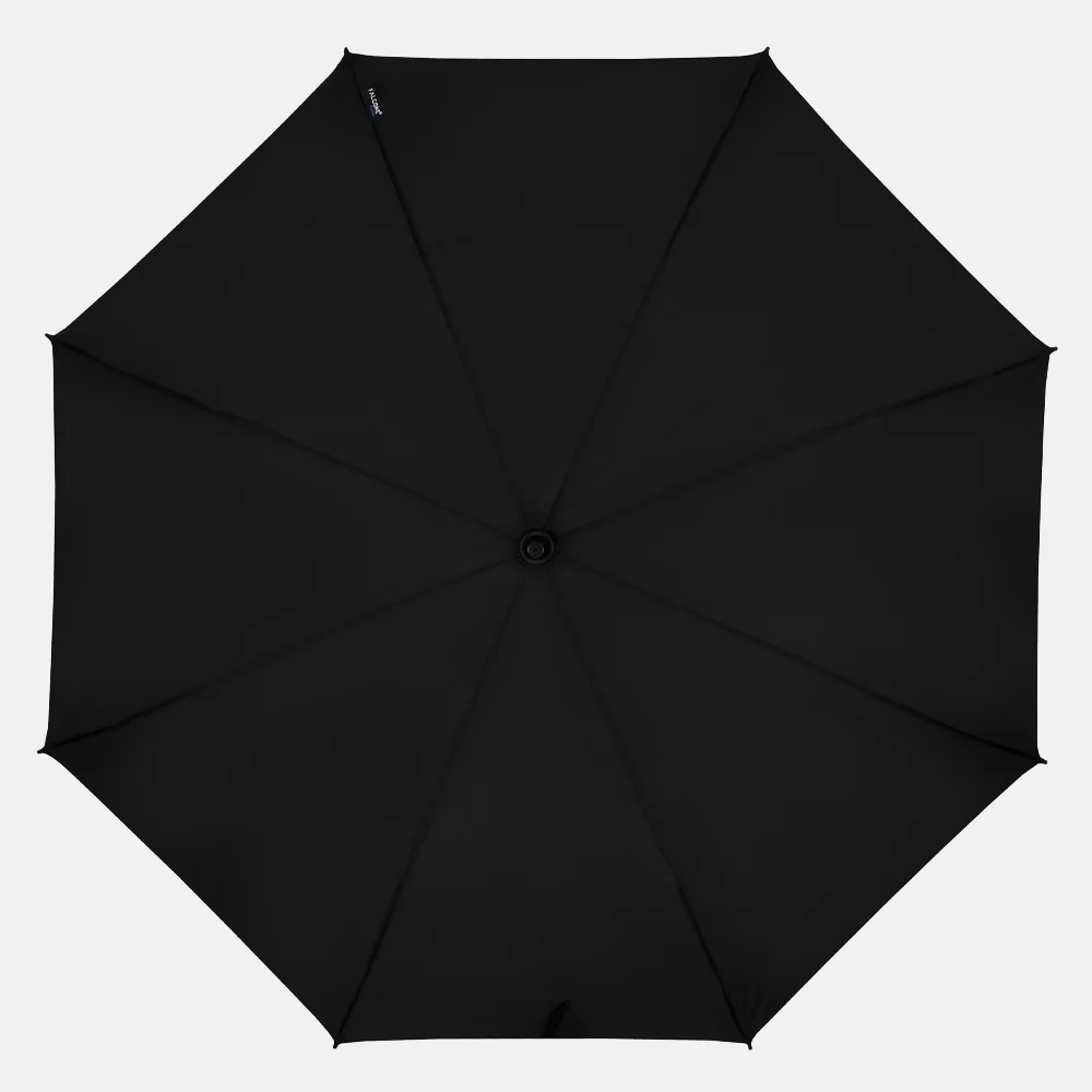Impliva Falconetti stokparaplu zwart bij Duifhuizen