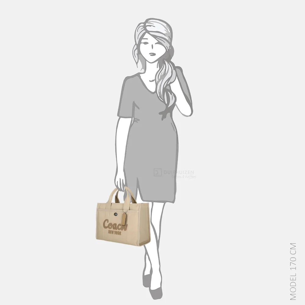 Coach Cargo shopper M dark neutral  bij Duifhuizen