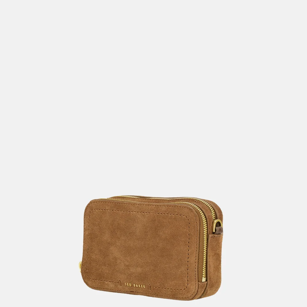Ted Baker Shayann crossbody tas brown bij Duifhuizen