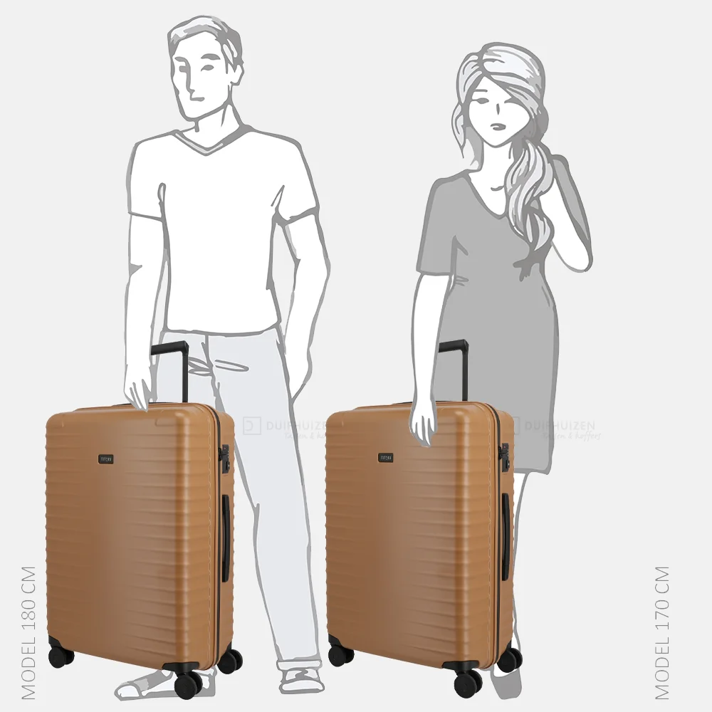 Titan Upgrade reiskoffer 75 cm canyon bronze bij Duifhuizen