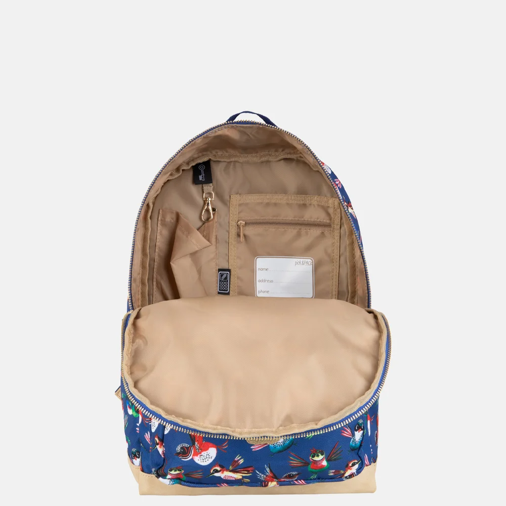 Pick and Pack Birds kinderrugzak M navy bij Duifhuizen
