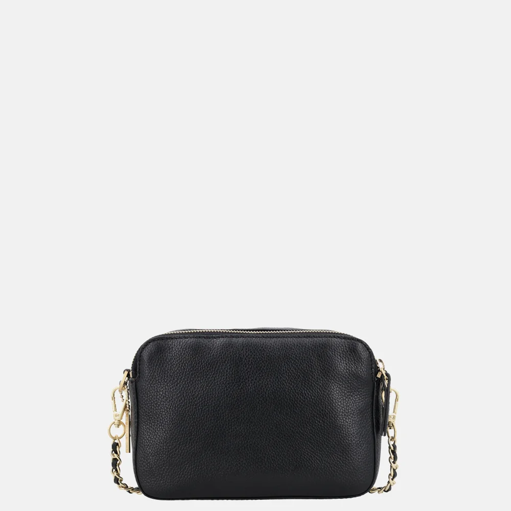 Loulou Essentiels Zoë crossbody tas black bij Duifhuizen