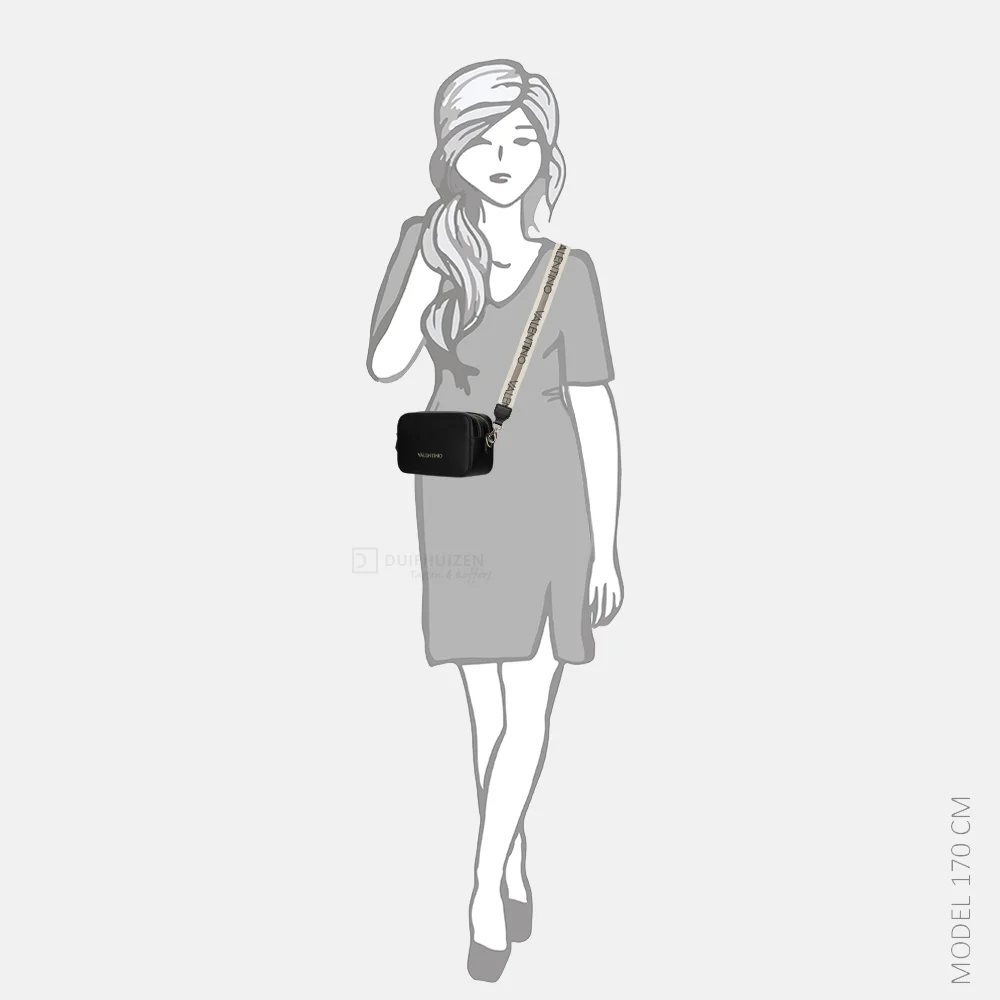 Valentino Bags Zero crossbody tas nero bij Duifhuizen