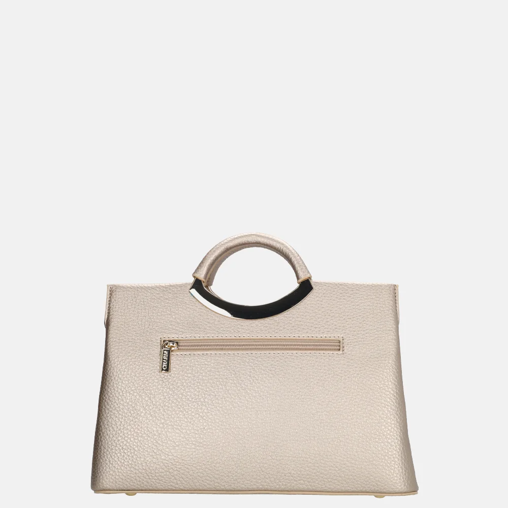 Charm London handtas beugel goud bij Duifhuizen