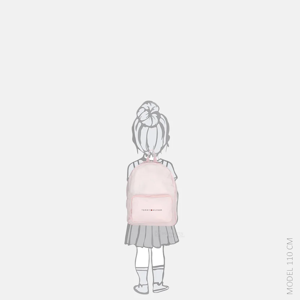 Tommy Hilfiger Essential kinderrugzak light pink bij Duifhuizen