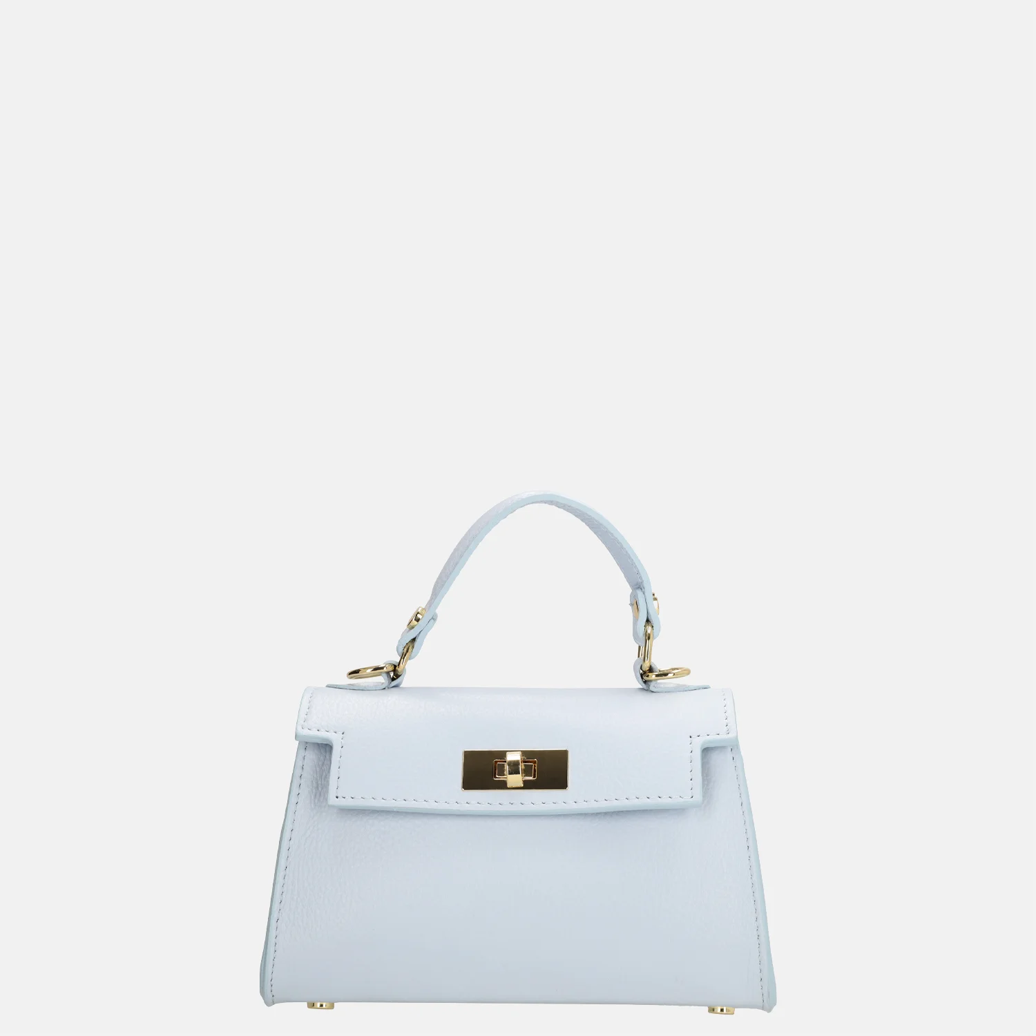 Charm London handtas S babyblauw bij Duifhuizen
