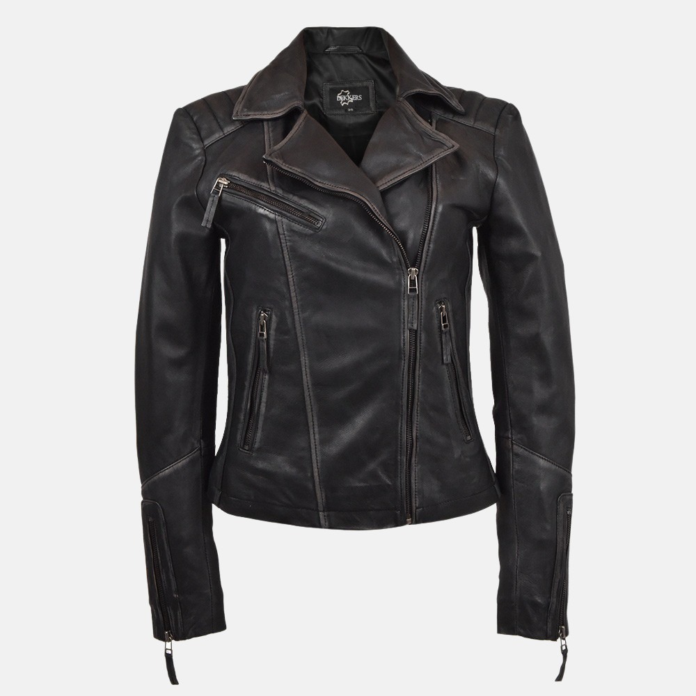 Dekkers Ledermode Lia dames jack black stone bij Duifhuizen