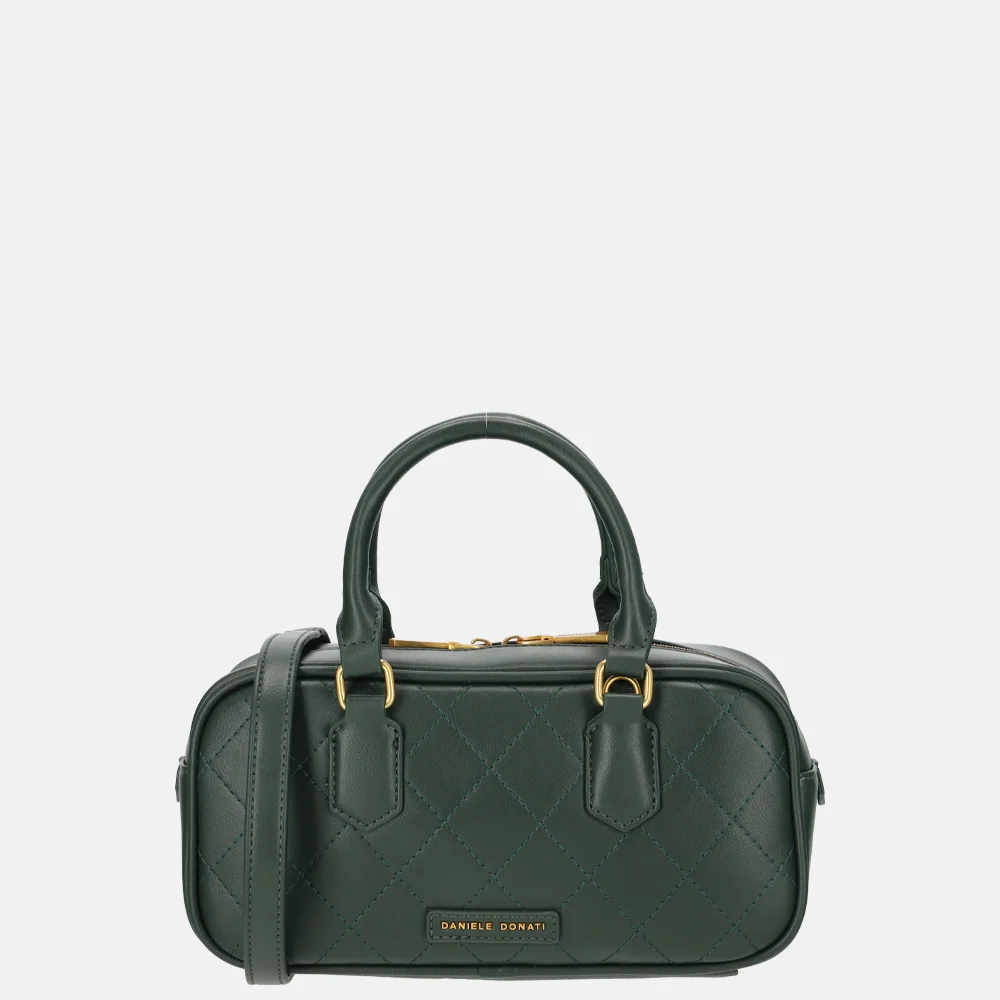 Daniele Donati handtas stiksels dark green