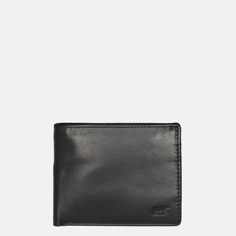 Bear Design billfold zwart bij Duifhuizen