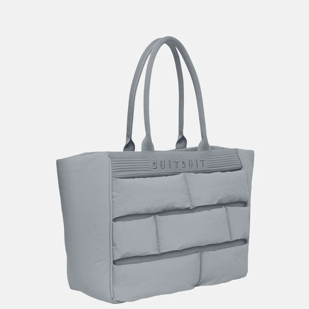 SUITSUIT Fusion Daily Puffer shopper frosted grey bij Duifhuizen