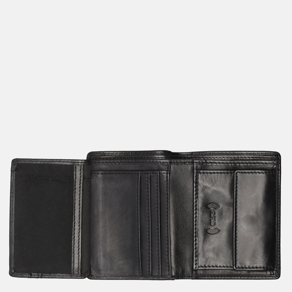Bear Design billfold black bij Duifhuizen